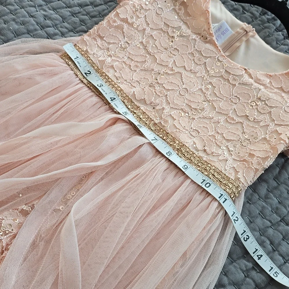 Iris & Ivy Romper with Rose Gold Accents - Picture 10 of 17